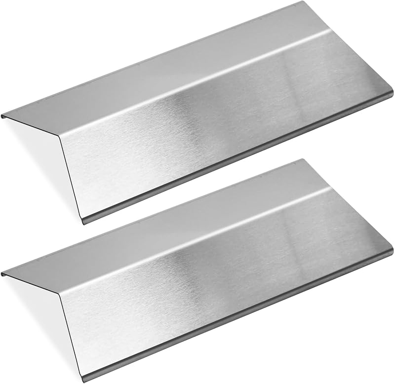 Grill Replacement Parts for Cuisinart CGG-306, Nexgrill 820-0033 820-0015 820-0007,820-0007G, Megamaster 820-0033M, 820-0007B, Flame Tamer 306-20133 306-20087 820-0033-05, 2 Pack Heat Plate | Flame Tamer Replacement Parts for Megamaster 820-0033M, 820-0007B 306-20133 306-20087 820-0033-05, 2 Pack