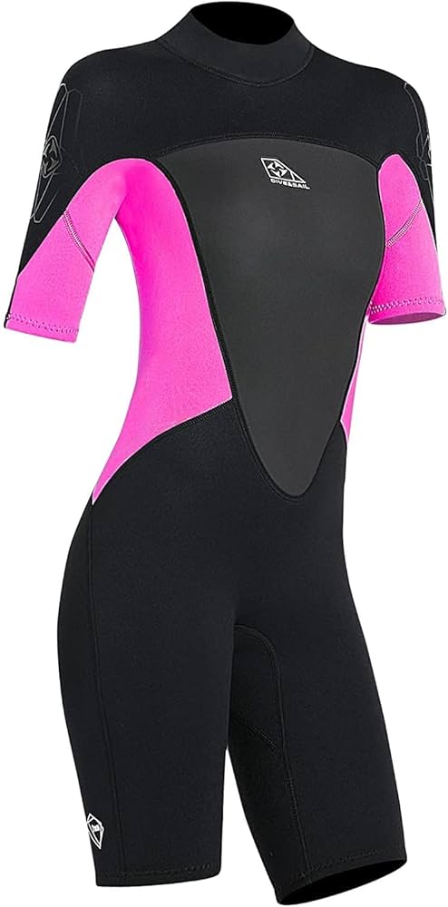 Amazon.co.jp: 女性用半袖ウェットスーツ2mmウルトラストレッチ