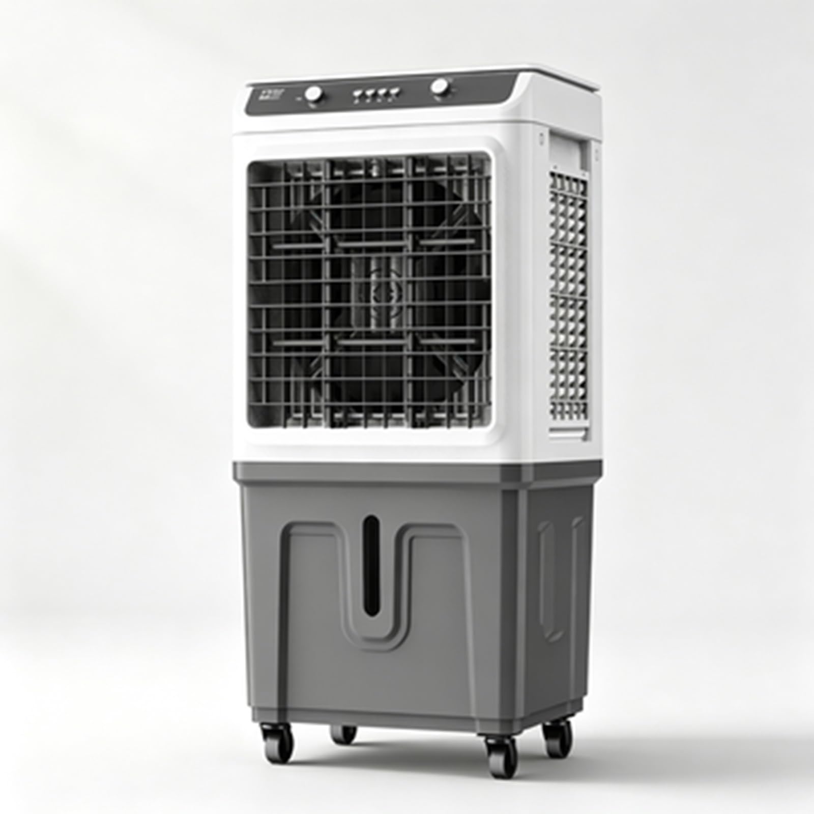 Evaporative Air Cooler, Portable Mobile Water Cooling Swamp Cooler