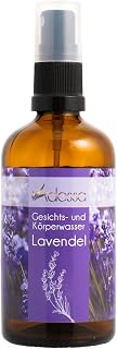 Adessa Hidrolato de Lavanda, Agua Orgánica Facial y Corporal, Calmante, Purificante, Para Piel exigente e Impura, Con Ingredientes Naturales, 100 ml