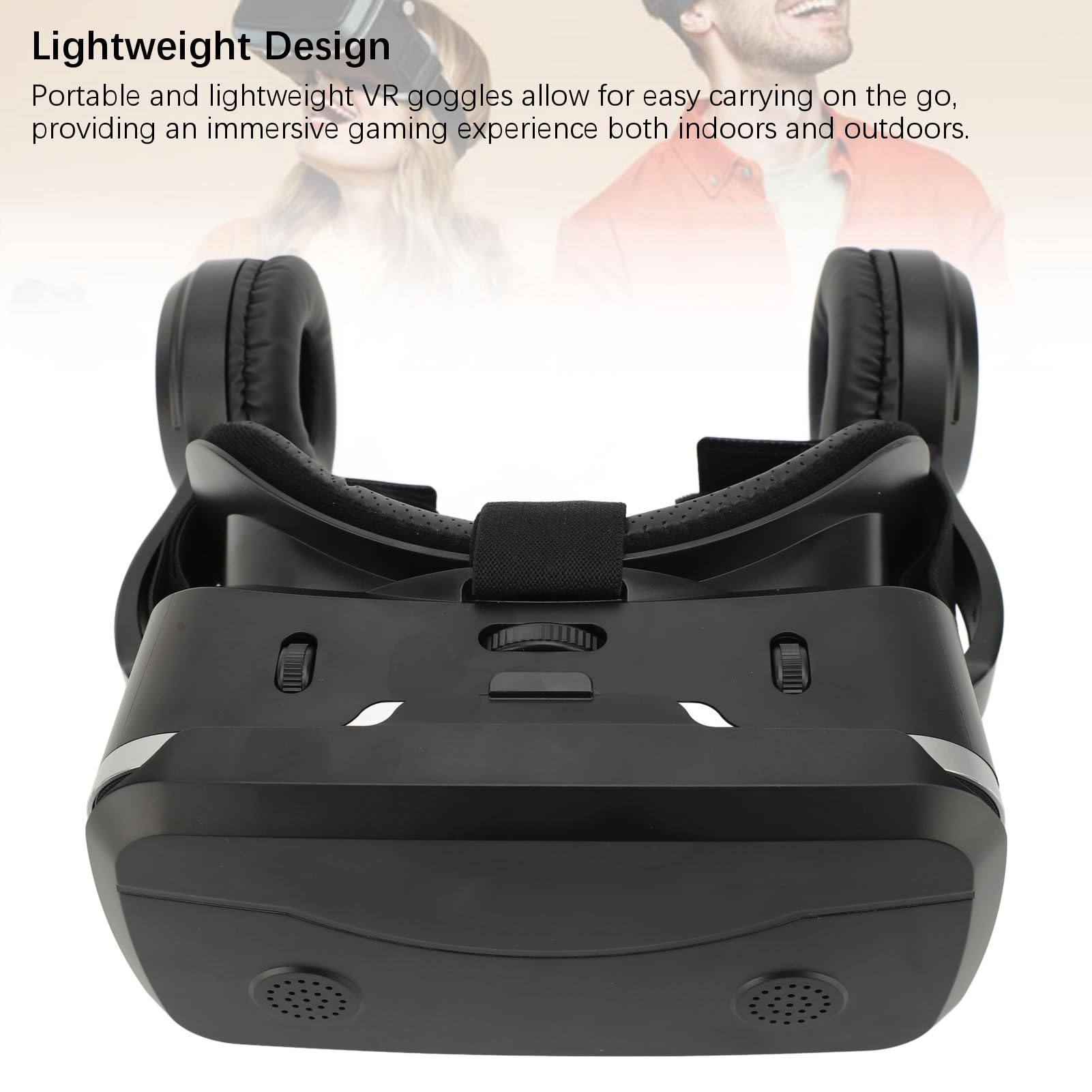 Annadue Cuffie 3D VR per Telefoni Cellulari, Cuffie per realtà Virtuale