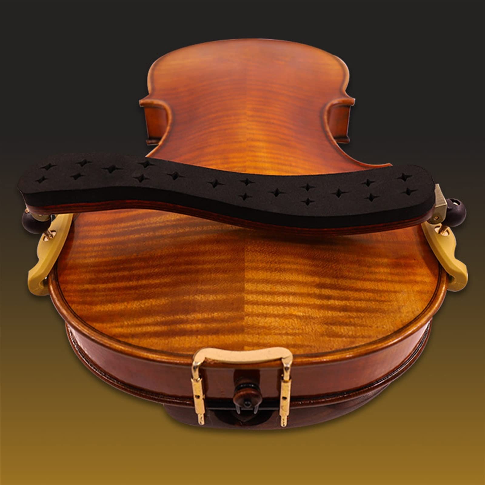 Reposabrazos De Violín De Arce, Almohadilla De Hombro De Esponja Suave Ajustable, Reposacabezas De Garra, Almohadilla De Violín 4/4-3/4 Accesorios para instrumentos de cuerda