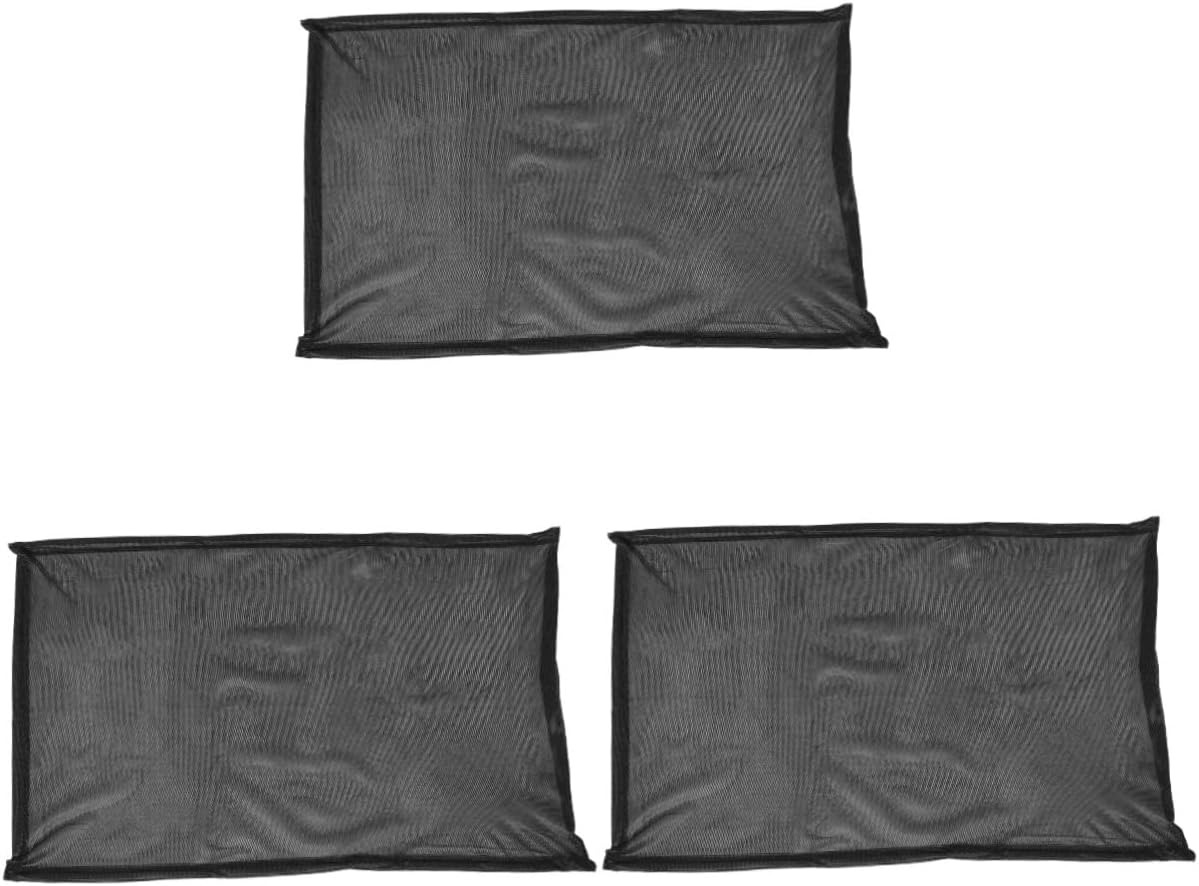 VaguellyStorage 3pcs Car Window Shade Car Roof Sun Shade Skylight Shades Skylight Blind Magnetic Vent Cover Sun Visor Shade for Magnetic Screen Car Roof Cover Sunroof Yarn Reflector