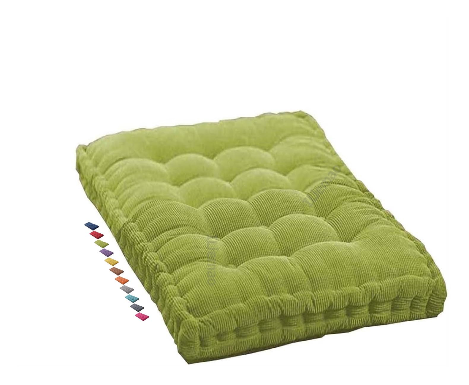 1 Seater 2 Seater Porch Swing Cushion Bench Cushion Outdoor Indoor 120cm 150cm 3 Seater 100cm 140cm 240cm Garden Cushions 50x50 Reversible Chair Pad 40x40 Cushion for Office Chair Garden Bench(Green 1