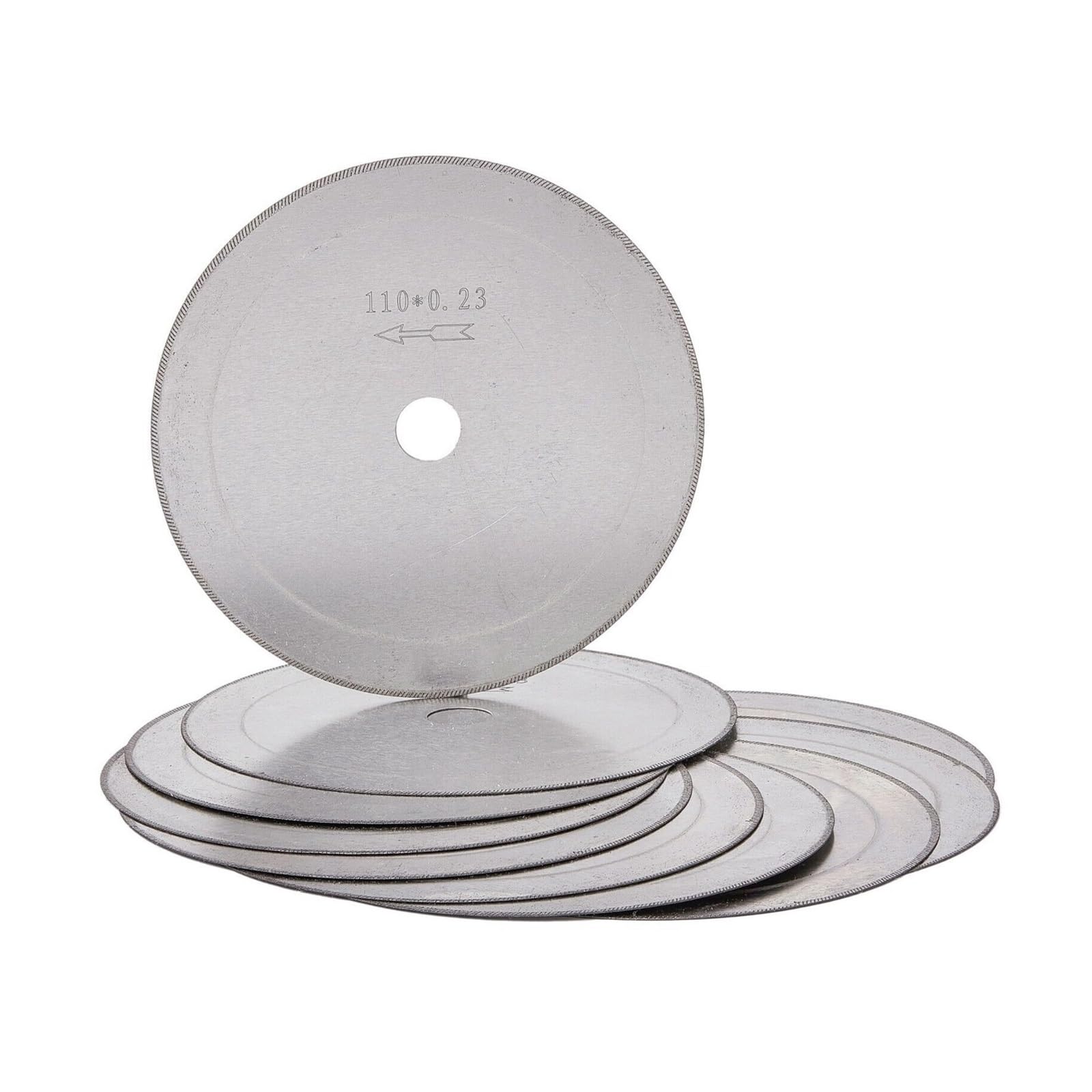 10 pezzi 110 mm 4,5 pollici in lapidario sega diamantata for bordi sottili lame for finiture strumenti for pergolato in pietra 16 mm