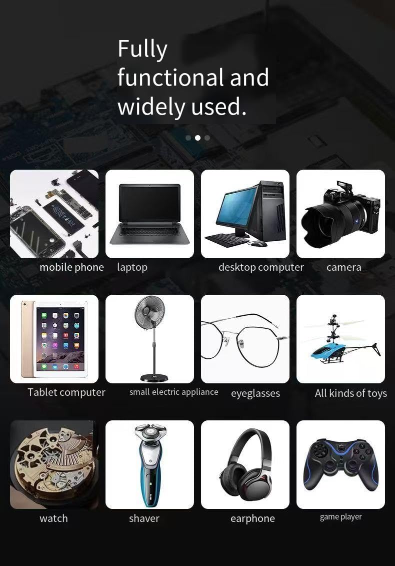 Zestaw śrubokrętów, 170 w 1 precyzyjny śrubokręt zestaw narzędzi elektronicznych PC, laptop, RC, komputer, zestaw naprawczy telefonu, długie bity ze stali S2