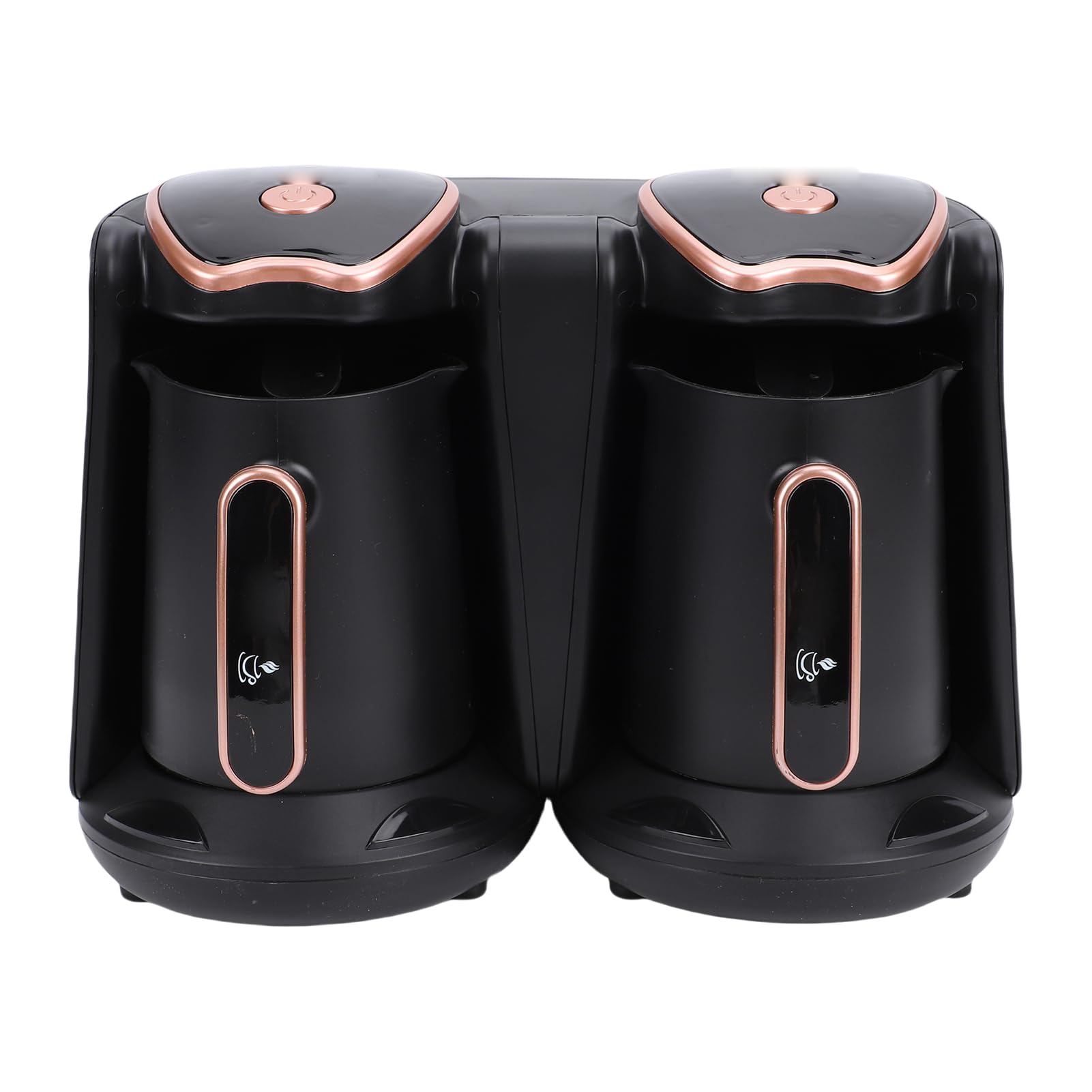 Double Cafetière Turque Haute Puissance 1200W, Machine électrique pour une Saveur Riche, pour le Bureau et la Maison