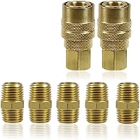 Vista 9 de LE LEMATEC Filtro de aire en línea AI303 con accesorios para herramientas neumáticas (paquete de 1)