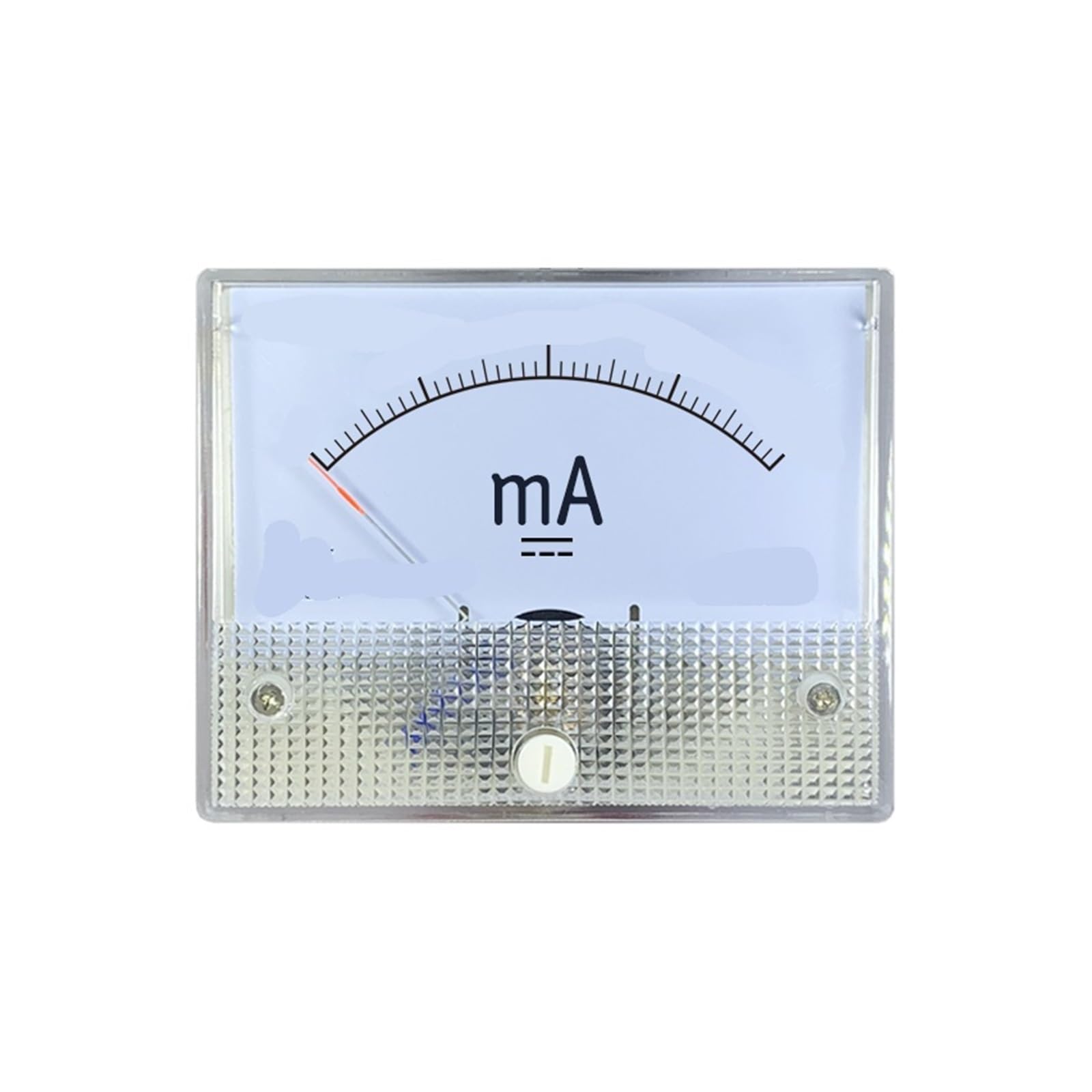 Milliammètre DC 30mA appareil de mesure analogique encastrable 64x80mm 69c9-ma