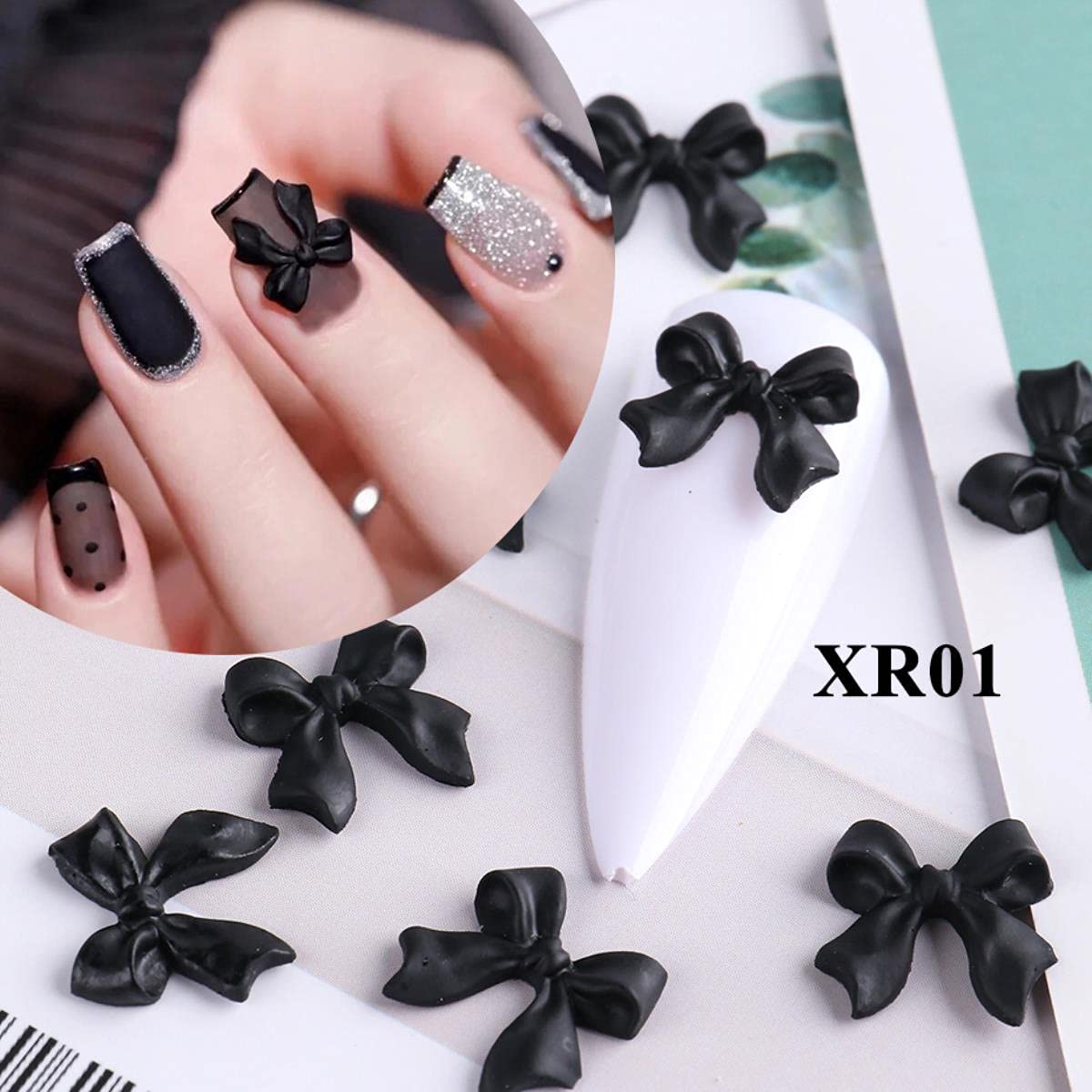 DIY 3D Schmetterlings-Aufkleber Für Nails – Bunte Metall-/Harz-Ornamente