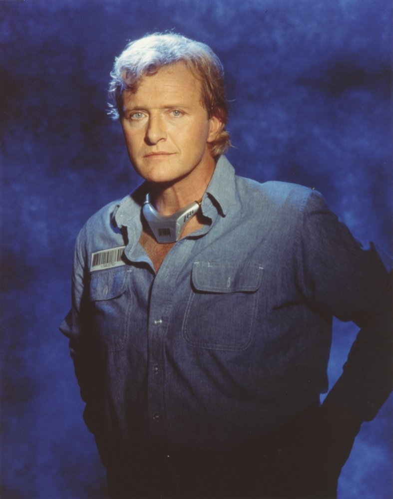 Rutger Hauer Posed with a Denim Jacket Photo Print (24x30