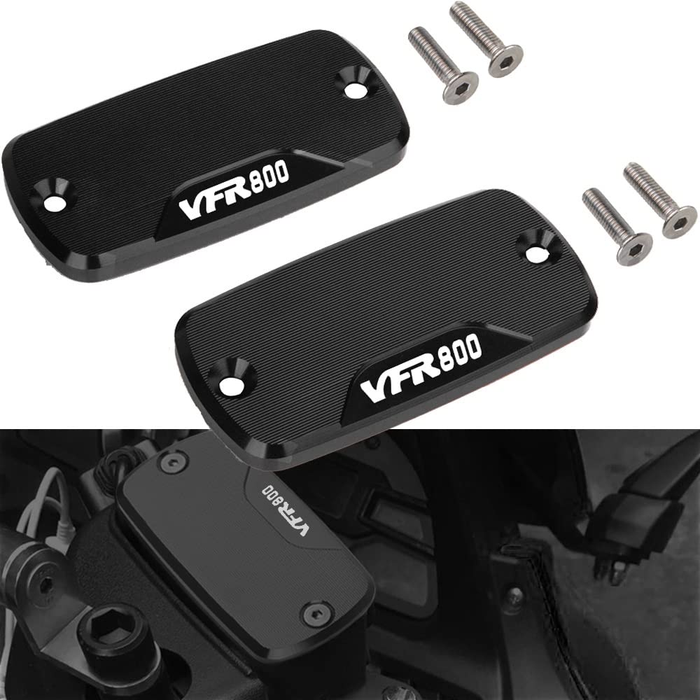Accessori per serbatoi Accessori Moto Freno Anteriore Frizione Cilindro Serbatoio Del Liquido Tappo Di Copertura Per Honda Vfr 800 VFR800F VFR800X 1998-2013 2014(A pair blue)