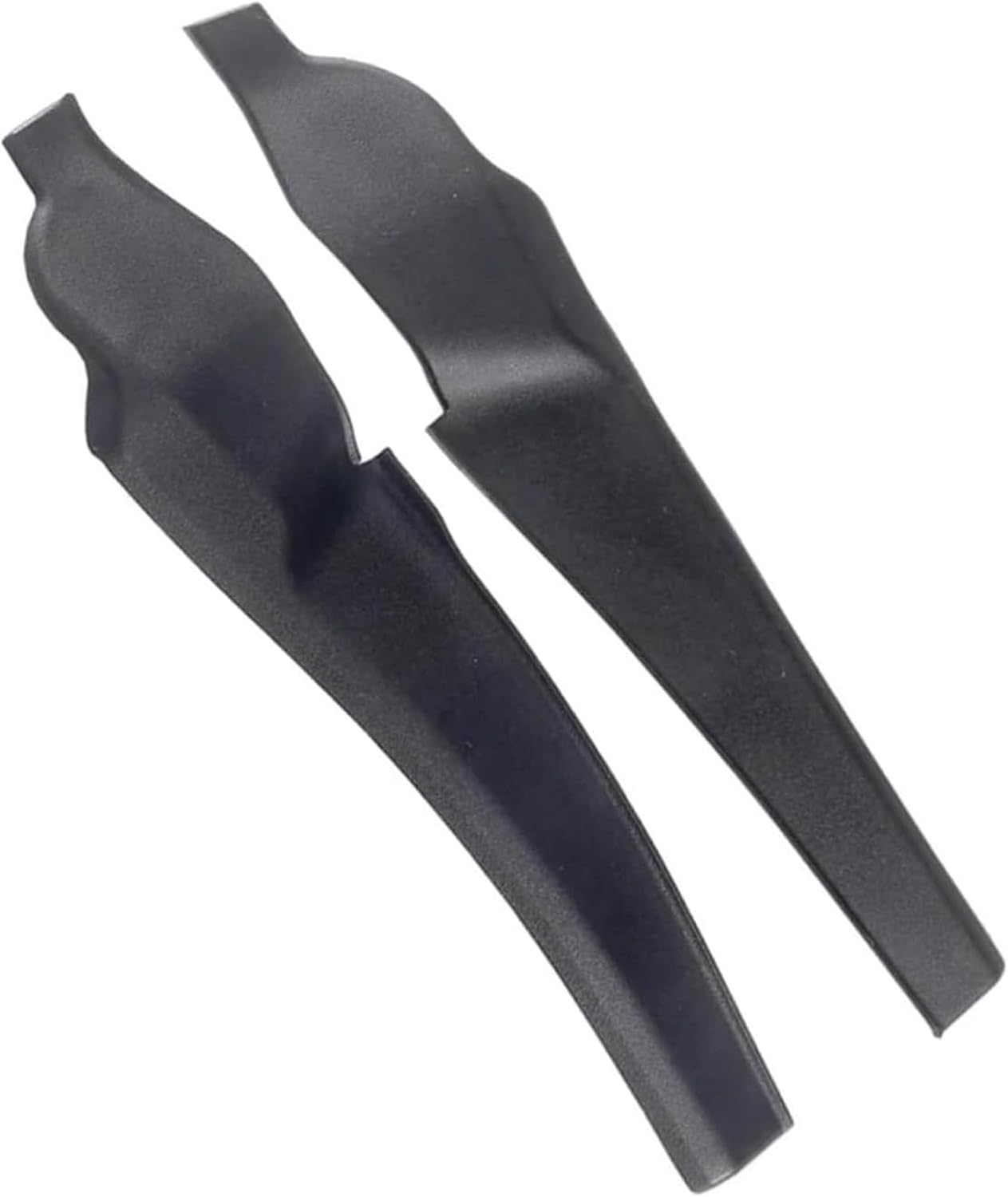 Front Left Right Windshield Wrap Corner Trim Windshield Wiper Side Trim Cover for Cadillac XTS 2013-2019 Replace 22980631 22980632 2Pcs Black