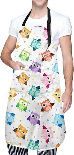 Delantal ajustable con babero para hombres y mujeres, chef, cocina, barbacoa, parrilla