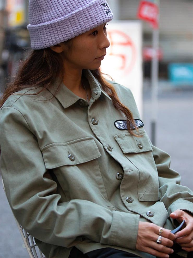 Amazon.co.jp: [VOLCOM] ワークシャツ ジャケット ボルコム TOKYO TRUE 