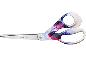 Fiskars Razor Edge Designer 8” Titanium Multi-Purpose Scissors
