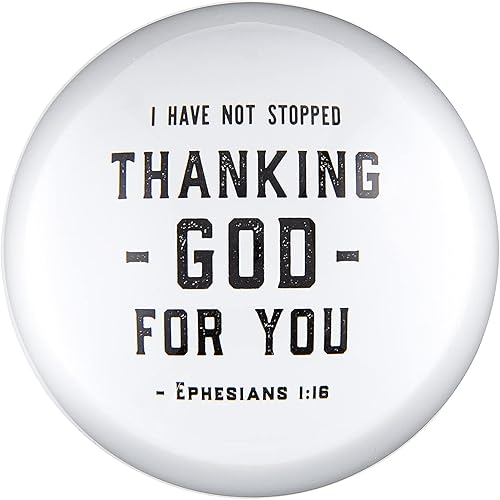 Miniatura 4 de Creative Brands Faithworks - Pesas de papel para oficina con cúpula de cristal, diseño de pisapapeles inspirador, 3 pulgadas de diámetro, corazón de