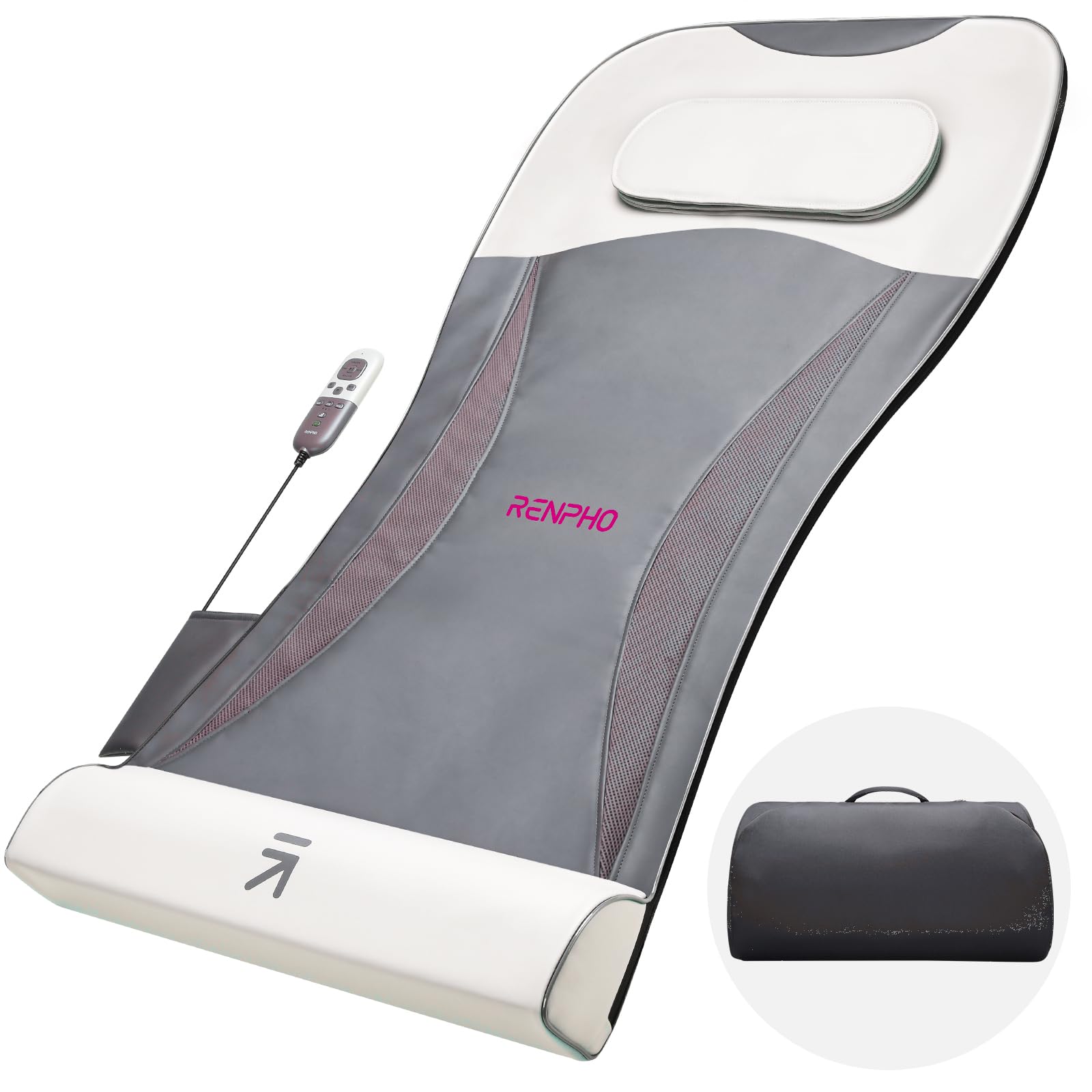 RENPHO Báscula corporal inteligente, báscula Wi-Fi, medidora grasa corporal, báscula de baño digital inalámbrica, 13 mediciones, análisis composición corporal, Material ITO, Elis Aspire C, Blanco