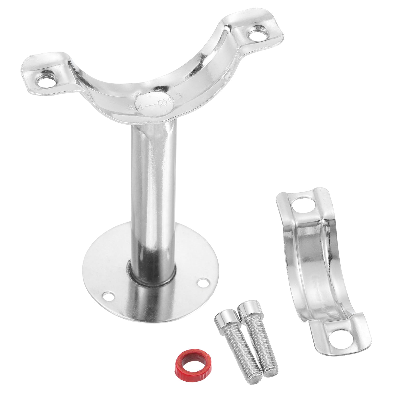 Amazon.co.jp: uxcell パイプサポート 直径25mm ステンレス鋼パイプ