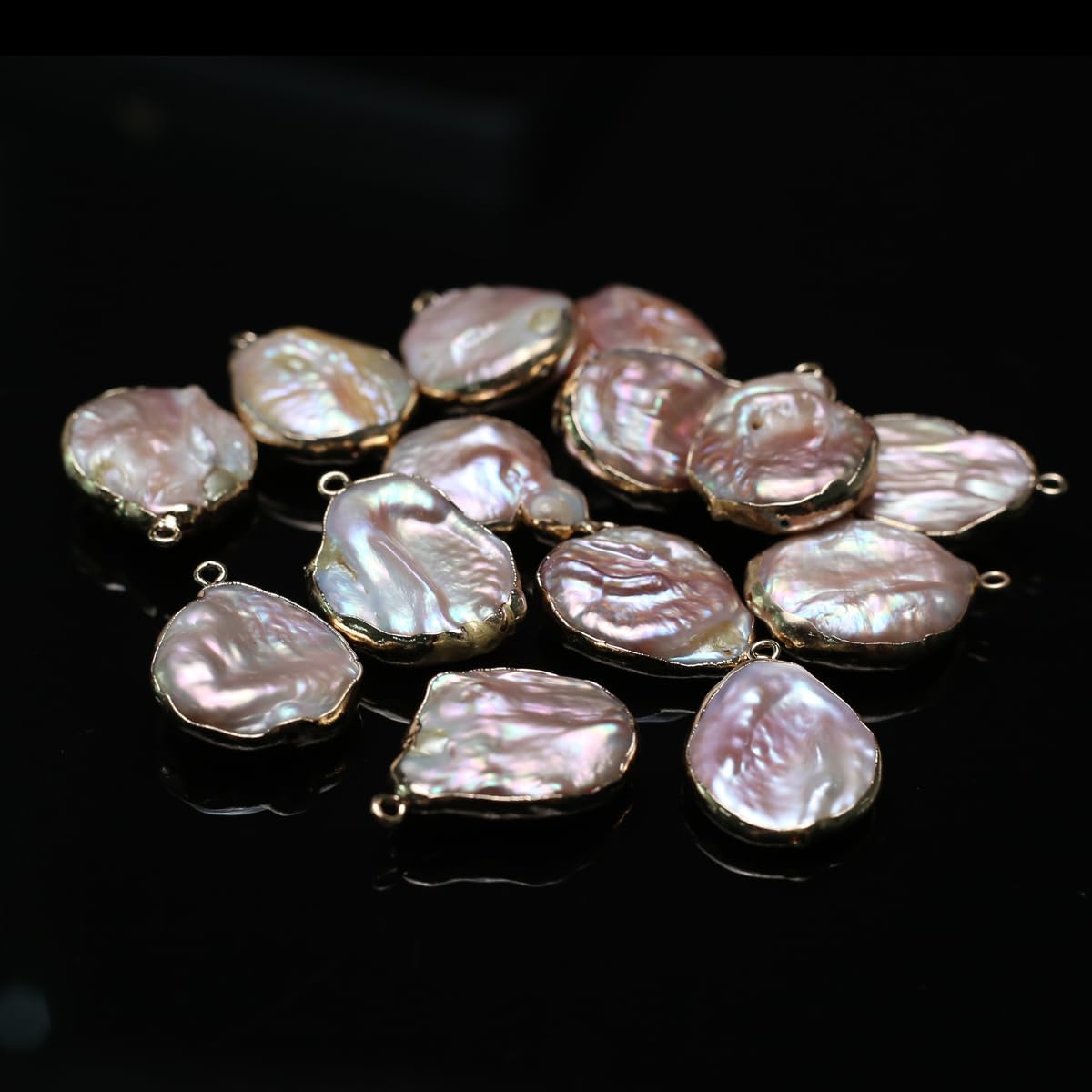 5 Pcs Natural Pearl Pendants Irregular Freshwater Pearl Pendant Charms for Jewelry Making Necklace Bracelet DIY Gift - Image 4