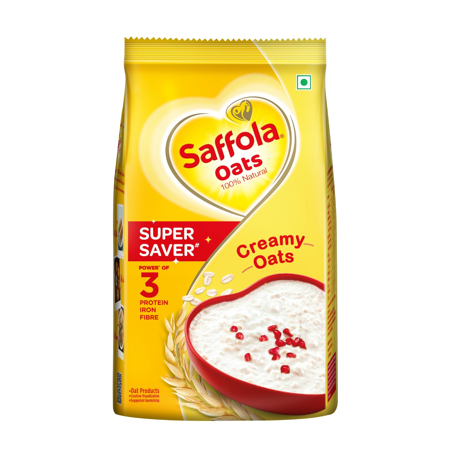Buy Saffola Oats (100 Natural, 400 Gram) by Saffola Online at