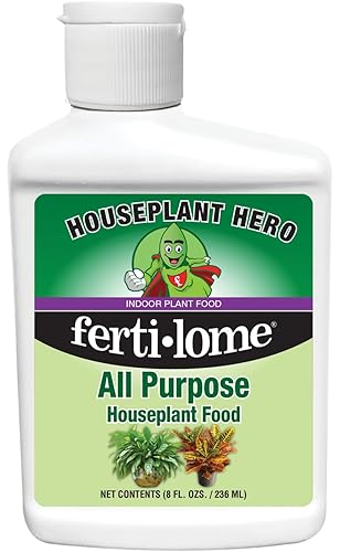 Houseplant Hero - Alimento multiusos para plantas - 10-10-10 fertilizantes para plantas de interior (8 onzas)