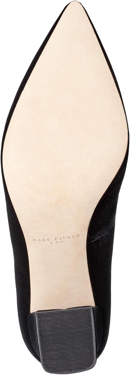 Marc Fisher LTD Women's Zala Pump, Black Velvet 001, 9