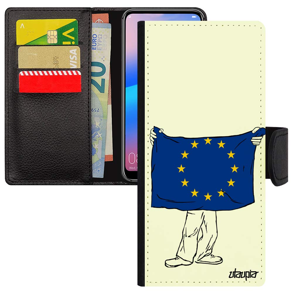 Coque Samsung S21 Ultra cuir drapeau européen pour vos voyages - 2