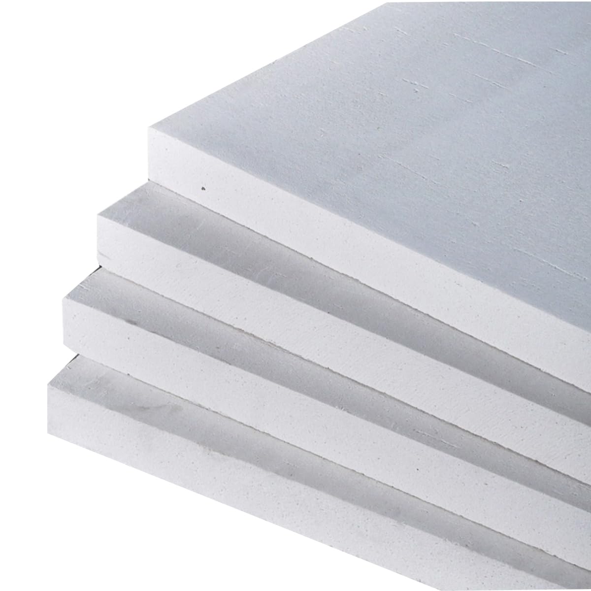 Placa de Aislamiento Térmico de Fibra de Cerámica Paneles Aislantes de Fibra Cerámica Ignífugos Tablero Inorgánico for Hornos de Pizza Estufas de leña 300mmx200mmx5mm,2 Unidades