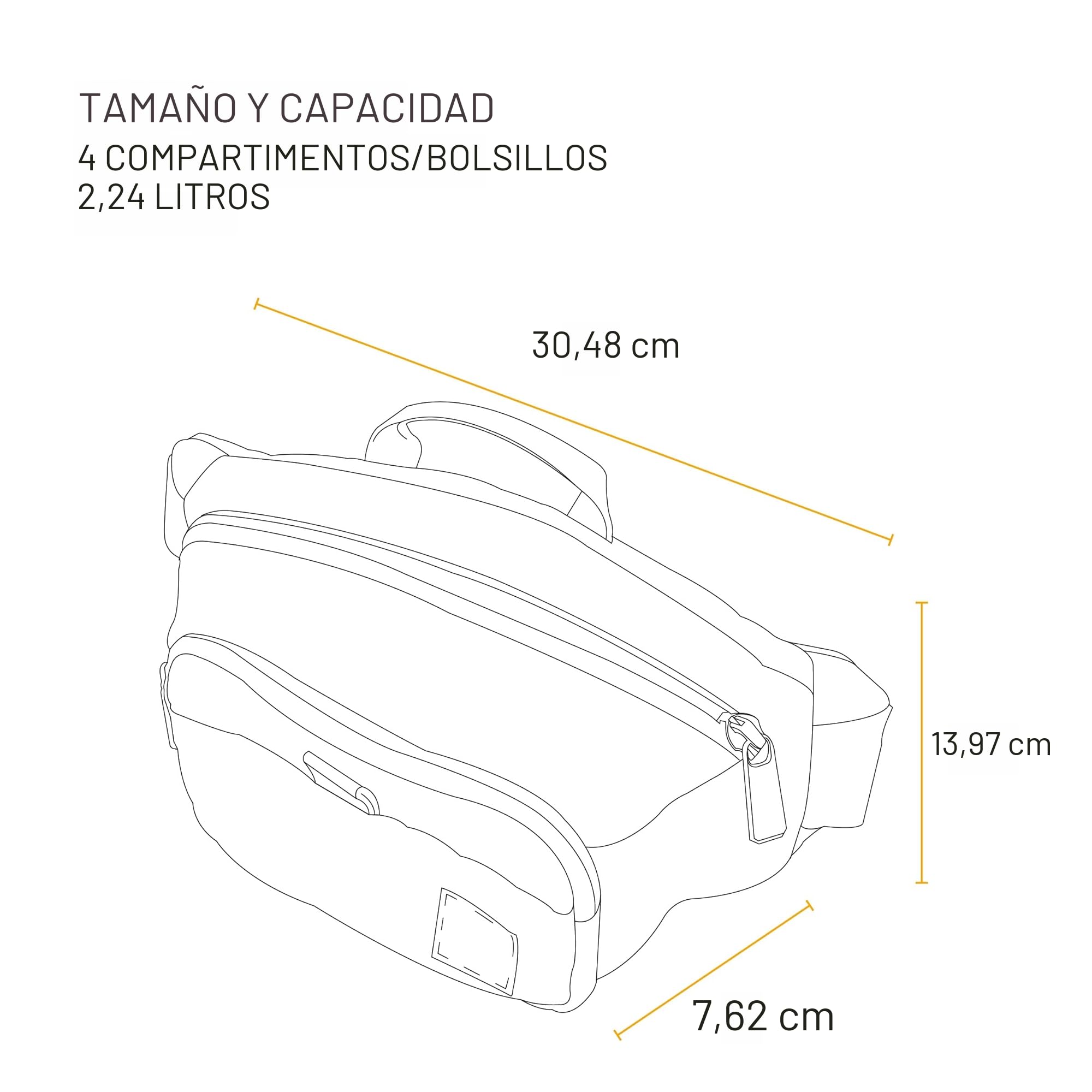 Carhartt - Riñonera Ajustable, Resistente y Resistente al Agua