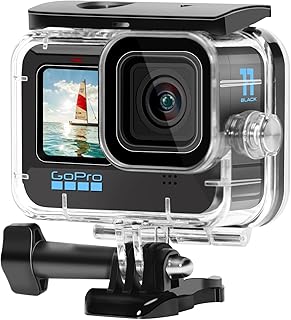 AFAITH Waterproof Case for GoPro Hero 12/11/10/9 Black, Underwater Diving Photography Protective Housing Shell Cover for Go Pro Hero 12/11/10/9 Black