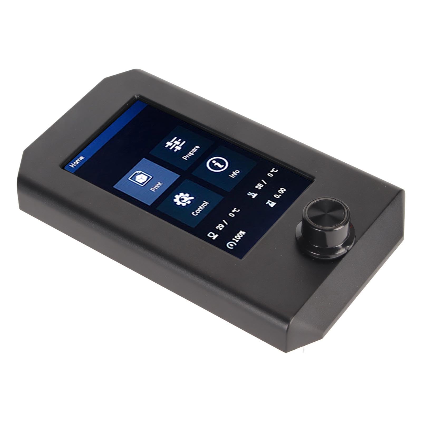 Kit de Mise à Niveau d'écran Tactile LCD de 4,3 Pouces pour Imprimante 3D Ender 3 V2, Remplacement Facile avec Conception Inclinée et Coque ABS