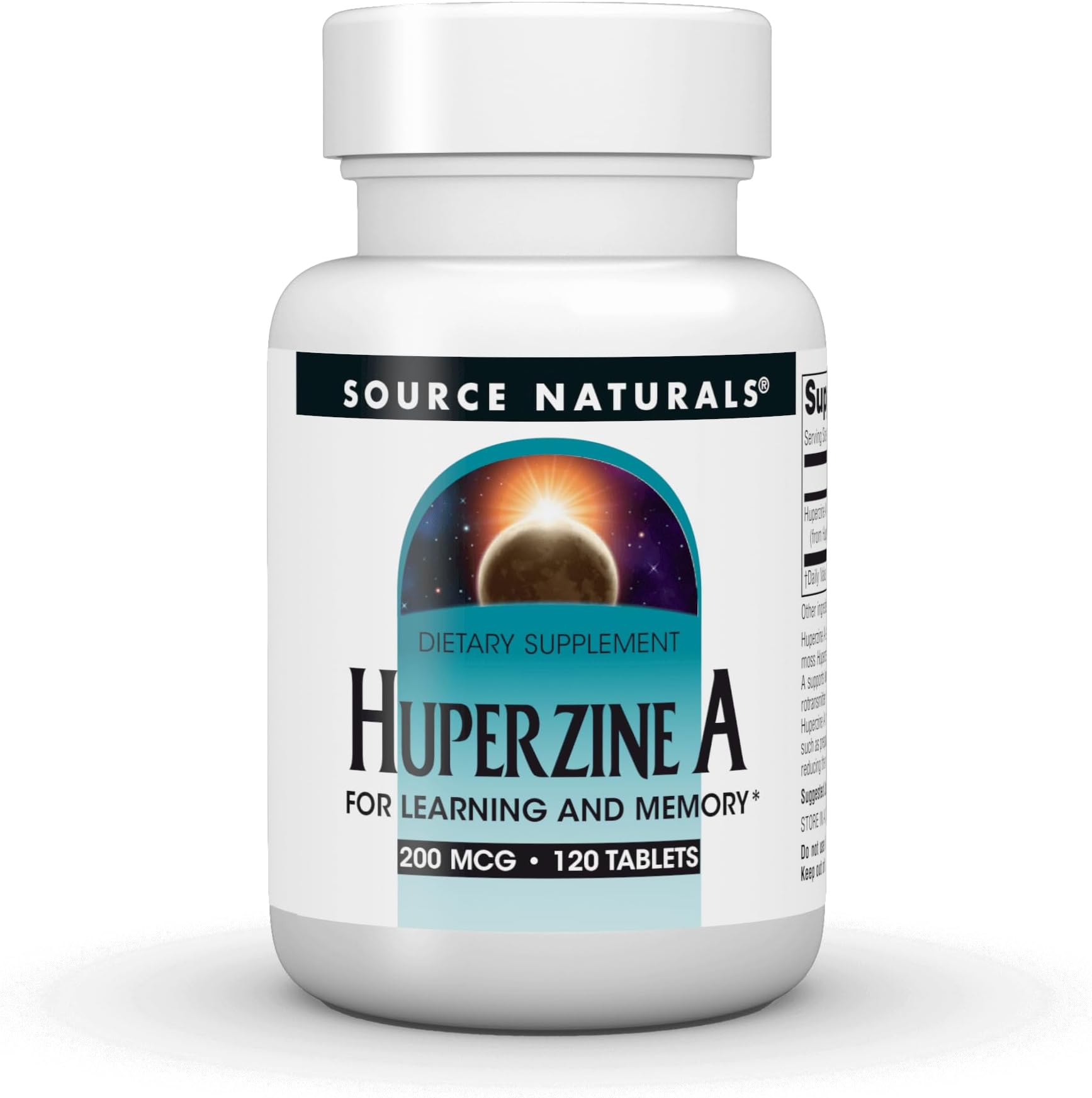 Source Naturals Huperzine A, for Learning & Memory* 200 mcg - 120 Tablets