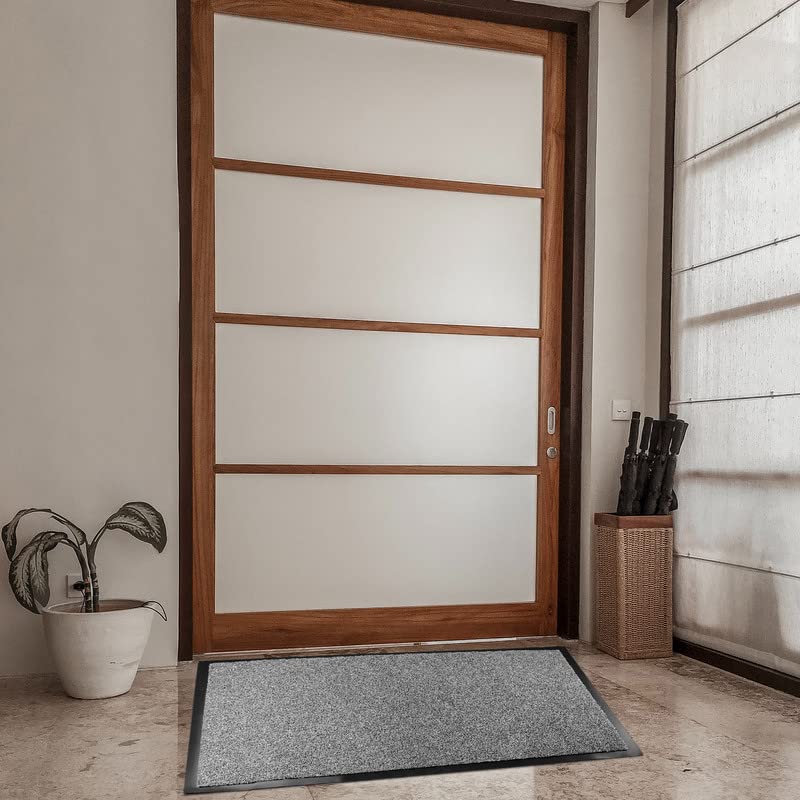 Heavy Duty Door Mats, Indoor/Outdoor Washable Door Matts Indoor, Super Absorbent Rug with Non Slip Backing, Entrance Doormats - Image 2