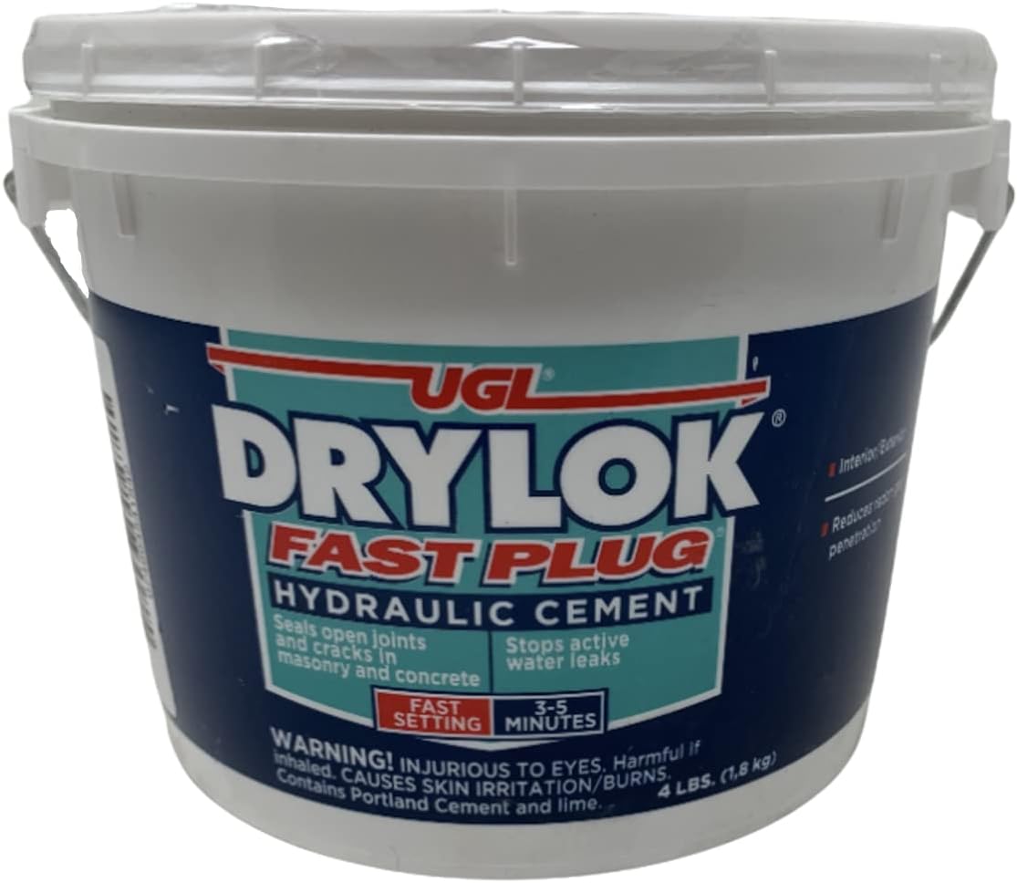 DRYLOK 00917 Fast Plug, 4Pound, Gray, Plugs Amazon Canada