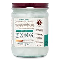Vista 4 de Nutiva Organic Virgin Coconut Oil, 14 ounces