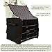 Dog Crate Cover | Windproof Insulated Heavy Duty Protection | Dog Cage Cover - for Shade Winter Puppy Cat Bird House Inside Outside RV Camping Room Shelter