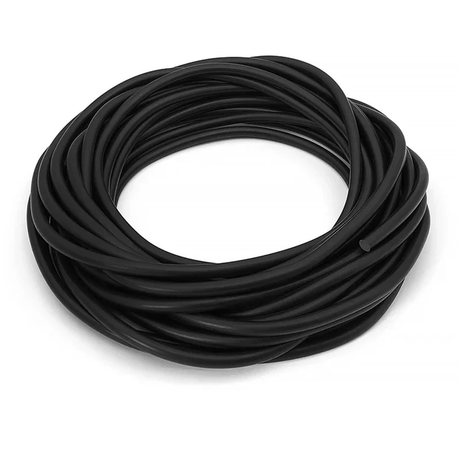 Taśma uszczelniająca NBR 5/10 m OD 1 ~ 10 mm, odporna na olej, czarna gumowa taśma, okrągłe paski do samodzielnego wykonania, uszczelka przewodu O-ring (5 M_N_6,5 mm)
