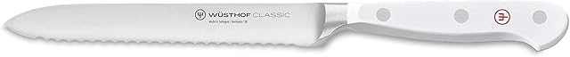 WÜSTHOF Classic White 5" Serrated Utility Knife