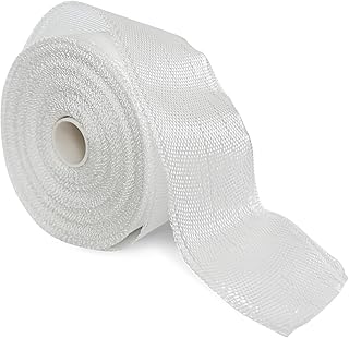Fiberglass Cloth Tape, 2 inch Wide 33yards 99 FT Woven Fiberglass Fabrics Tape