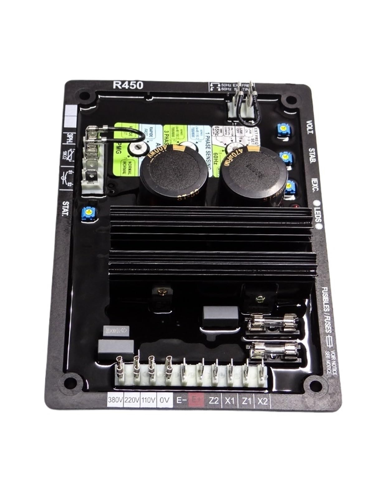 ANERTQUIH 1pcs R450 voltage regulator generator R450T diesel engine accessories R450M(R450T)