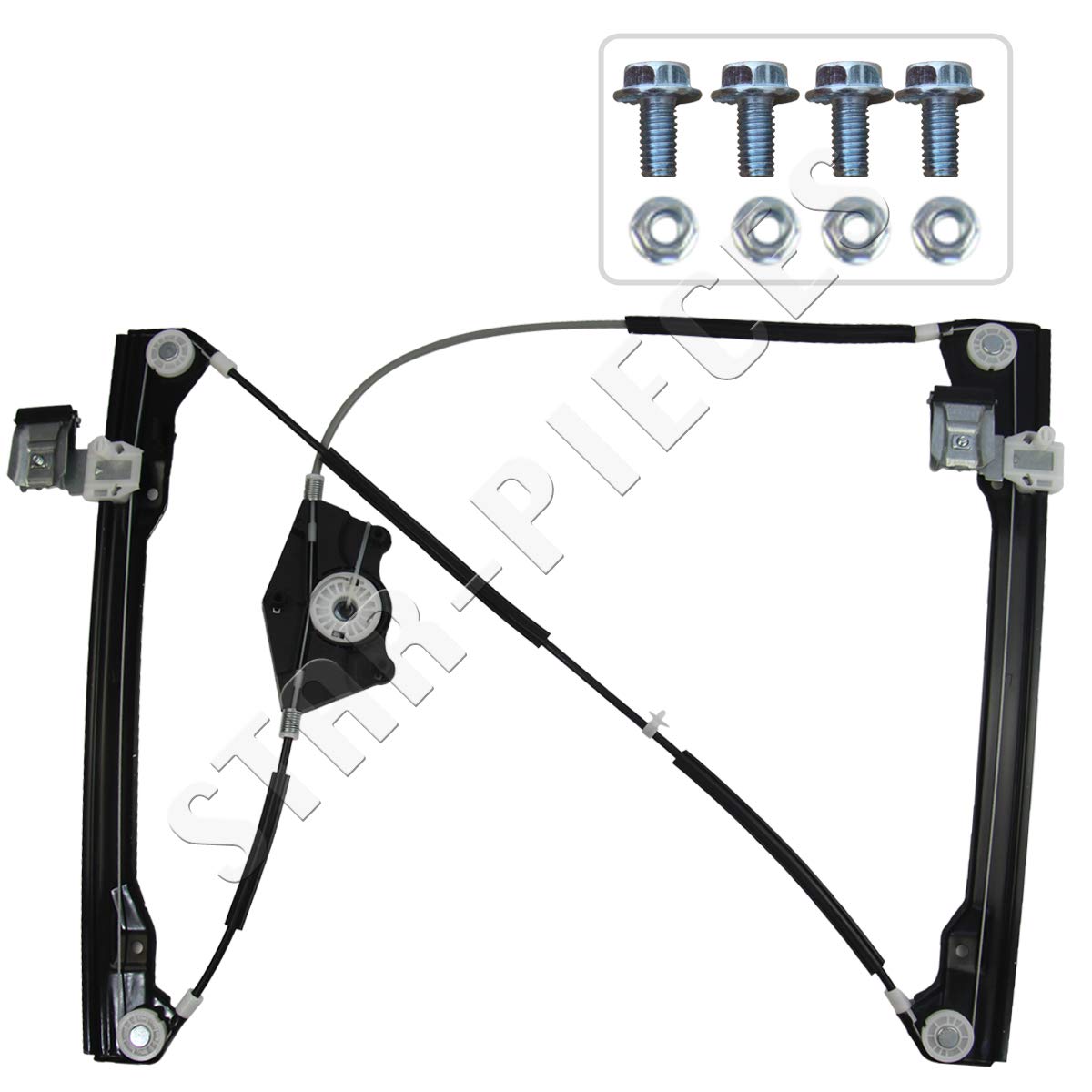 STARKIT PERFORMANCE Elevalunas compatible para New Beetle (1998-2010) DELANTERO IZQUIERDO (conductor) 1C0837655A, 1C0837655C, 1C0837655AC
