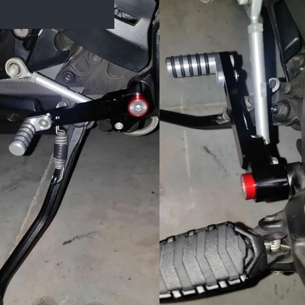 Pedal Marchas Palanca De Cambios Izquierda Accesorio De Motocicleta Pedal De Cambio De Talón Ajustable para Diavel para Carbon 2011-2018
