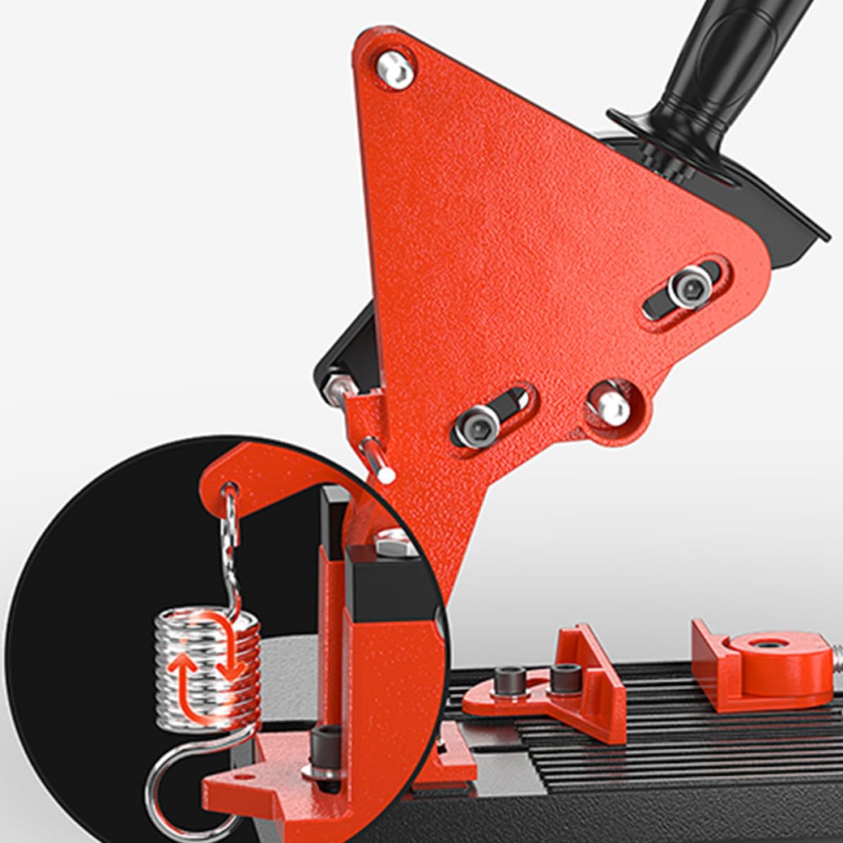 Soporte de Amoladora Angular Base Fija de Hierro y Aleación de Aluminio