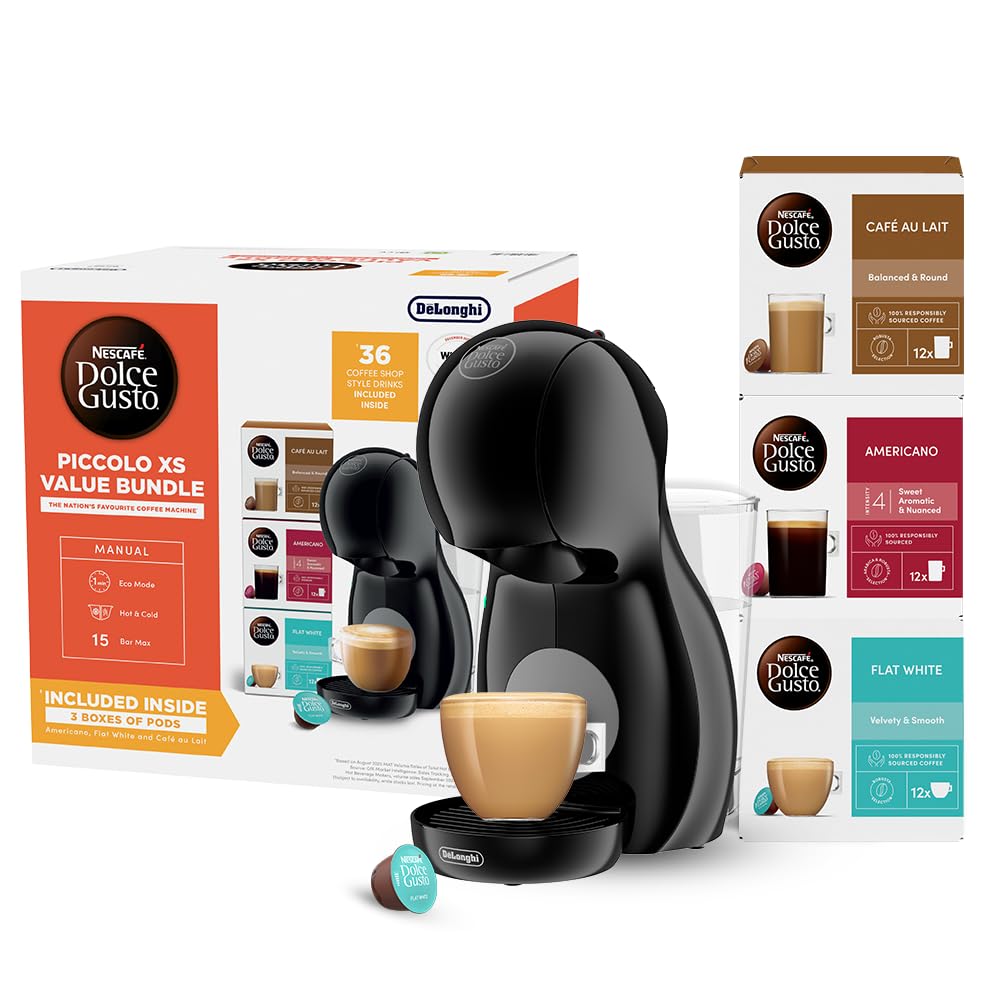 De'Longhi Nescafé Dolce Gusto Piccolo XS - Coffee Capsule Machine