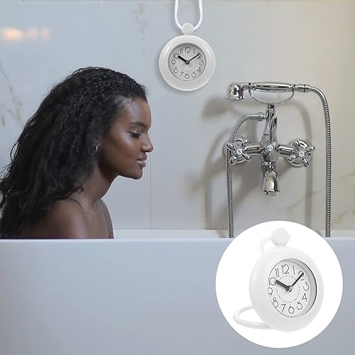 Miniatura 9 de Reloj de baño de bucle, reloj de baño digital resistente al agua de ducha despertadores relojes colgantes reloj de pared reloj de ducha,