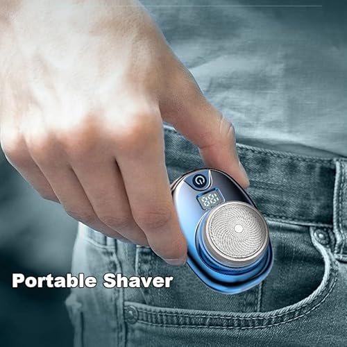Mini-Shave Portable Electric Shaver，Electric Razor For Men，Pocket Size Portable Shaver Wet And Dry Mens Beard Shavers，Usb Rechargeable Waterproof Mini Electric Razor Suitable For Home,Car,Travel #TOP2