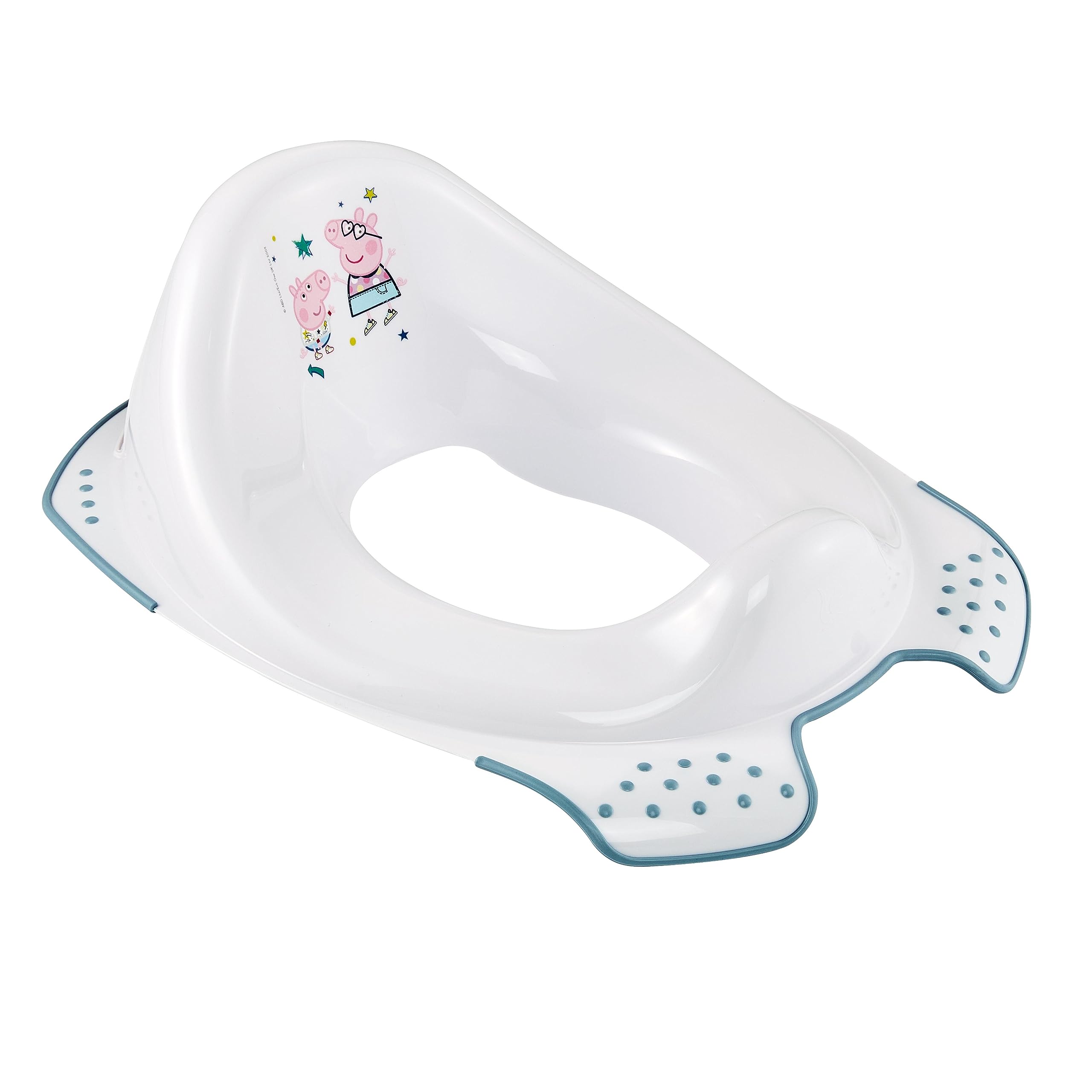 keeeper Seggiolino Riduttore per WC, Peppa Pig, Da 18 Mesi a 4 Anni circa, Funzione Antiscivolo, Ewa, Nordic White (Bianco)