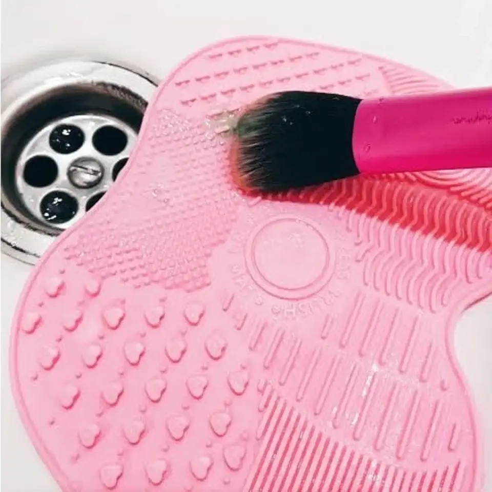 Higienizador de Pincéis - Tapete (Rosa) - Pink Gloss