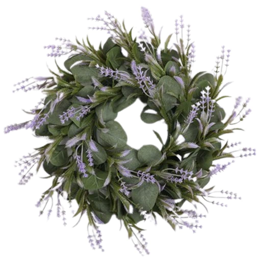 Couronne de porte d'entrée style ferme rustique pour la décoration du jardin et du patio